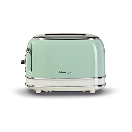 ariete grille-pain 2 fentes vert - vintage - 00c015514ar0vert - ariete