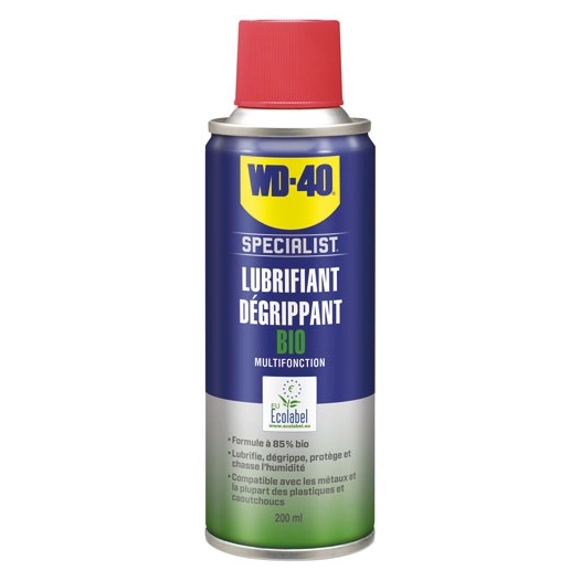 wd40 specialist lubrifiant degrippant bio 200 ml - wd 40 company limited