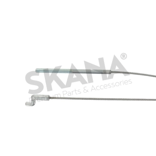 câble de direction origine stiga pour machines primo, villa 320, tondeuse ride-on série 520. longueur 2010mm. 1134-9138-01, 113