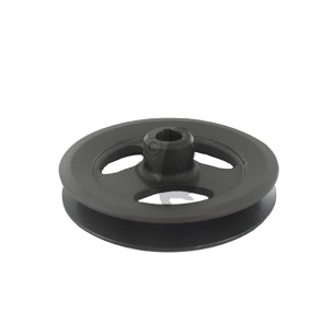 poulie fonte clavetée ø ext. : 139mm, ø int. : 17mm. origine stiga.