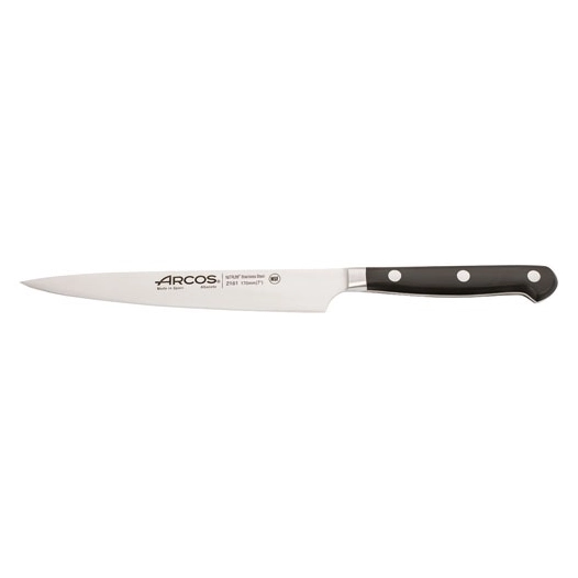 couteau filet de sole 17 cm - classic pro - arcos hermanos sa