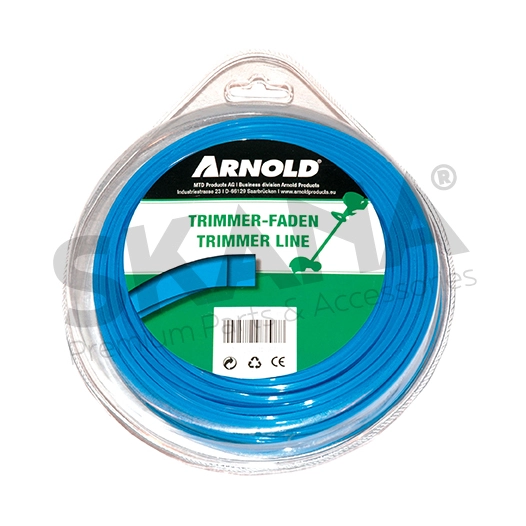 fil nylon arnold carré 36 m x 2,40 mm.