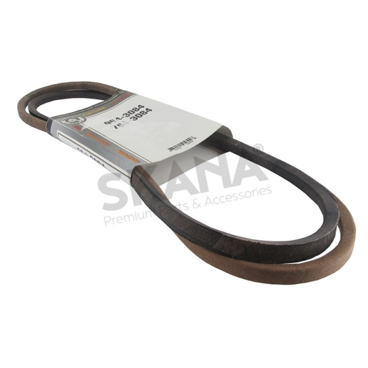 jeu de 2 courroies (prise de force avant) pour tracteur de pelouse mtd - origine: 754-3084, 7543084.