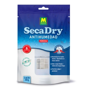 cintre anti-humidité en gel secadry, 120 g, 2 unités