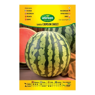 enveloppe contenant des graines de pastèque sucrées et cramoisies