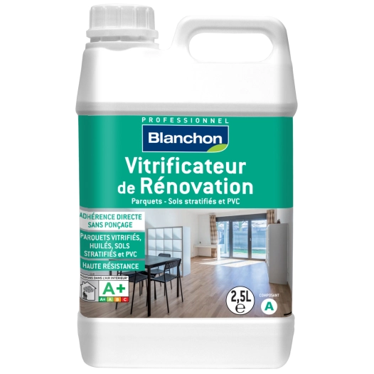 vitrificateur de rénovation satin 2 composants kit 2.75l vitrificateur de rénovation satin 2 composants kit 2.75l - blanchon