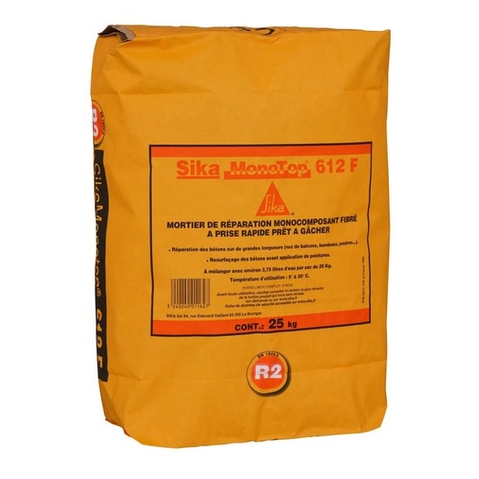 sika monotop 612f 25 kg sika monotop 612f 25 kg - sika