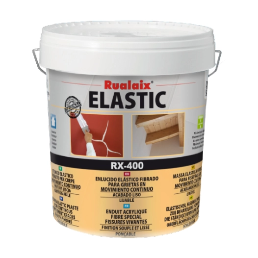 rx-400 elastic fibré - enduit-mastic fibré spécial fissures vivantes 5 kg rx-400 elastic fibré - enduit-mastic fibré spécial fis