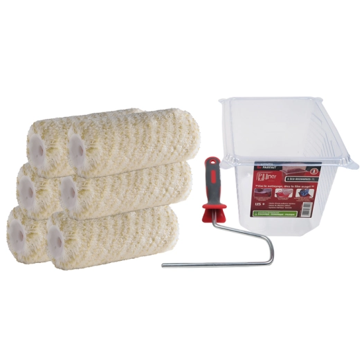 lot 6 manchons façade 180 mm + 5 recharges pull liner lot 6 manchons façade 180 mm + 5 recharges pull liner - l'outil parfait