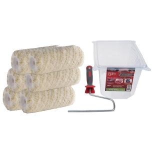 lot 6 manchons façade 180 mm + 5 recharges pull liner lot 6 manchons façade 180 mm + 5 recharges pull liner - l'outil parfait