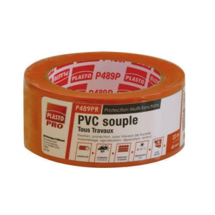 ruban multifonctions p489pr pvc souple 33mx48mm ruban multifonctions p489pr pvc souple 33mx48mm - plasto
