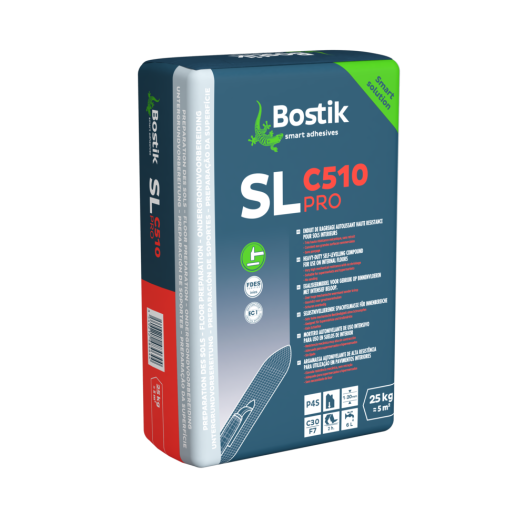 ragréage de sol sl c510 pro 25 kg ragréage de sol sl c510 pro 25 kg - bostik