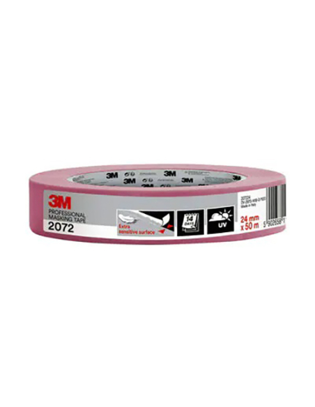 Adhésif Masquage Rose Délicat Protection surfaces sensibles - 3M