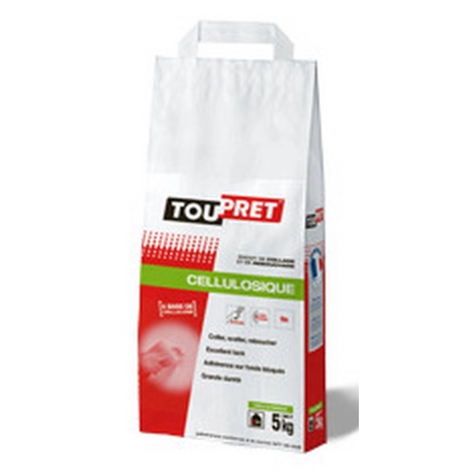 enduit de collage et rebouchage cellulosique poudre sac 5 kg enduit de collage et rebouchage cellulosique poudre sac 5 kg - toup