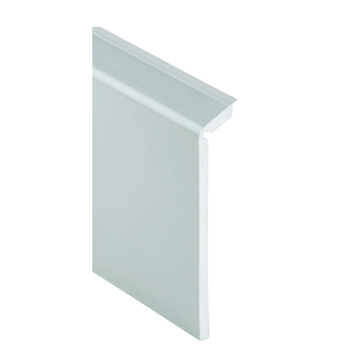 plinthe de recouvrement pvc blanche 114 mm x 2.5 m plinthe de recouvrement pvc blanche 114 mm x 2.5 m - romus