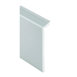 plinthe de recouvrement pvc blanche 114 mm x 2.5 m plinthe de recouvrement pvc blanche 114 mm x 2.5 m - romus