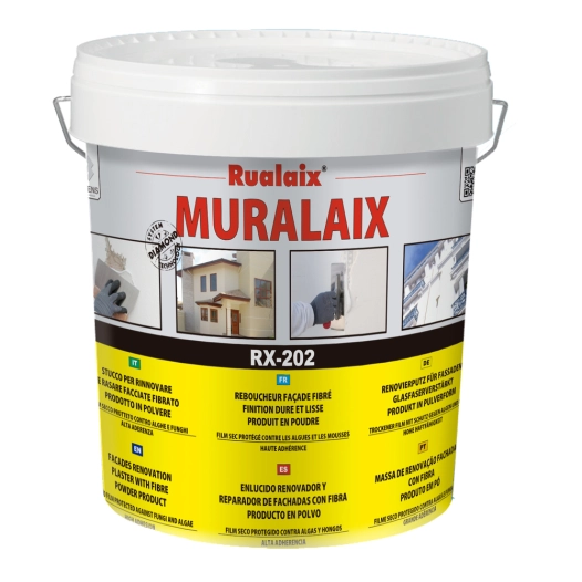rx-202 muralaix - enduit-reboucheur façade fibré en poudre 15 kg rx-202 muralaix - enduit-reboucheur façade fibré en poudre 15 k