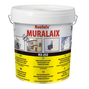 rx-202 muralaix - enduit-reboucheur façade fibré en poudre 15 kg rx-202 muralaix - enduit-reboucheur façade fibré en poudre 15 k