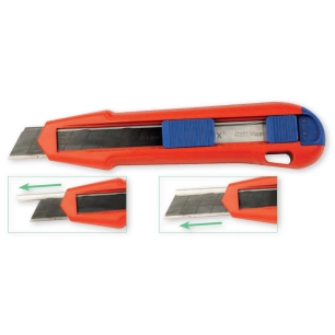 cutter cutix à lame stabilisée 18mm cutter cutix à lame stabilisée 18mm - romus