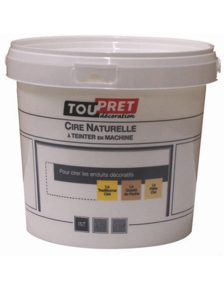 Cire Naturelle à Teinter Toupret Protection et couleur pour bois intérieurs - TOUPRET