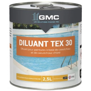 diluant pour peinture caoutchouc tex 30 2,5l diluant pour peinture caoutchouc tex 30 2,5l - comus