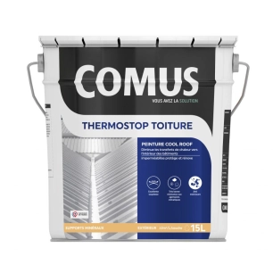 thermostop peinture cool roof blanc 15l thermostop peinture cool roof blanc 15l - comus