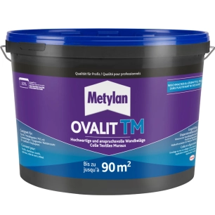 colle textiles muraux ovalit tm 18 kg colle textiles muraux ovalit tm 18 kg - metylan