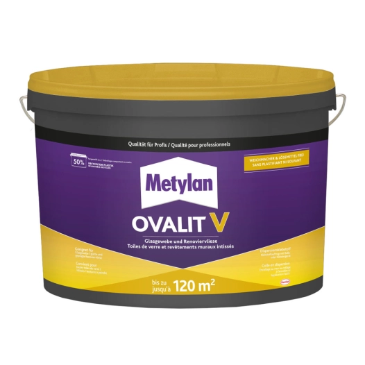 colle toile de verre ovalit v 18 kg colle toile de verre ovalit v 18 kg - metylan