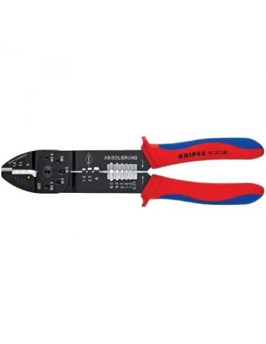 Pince a sertir cosses knipex sc97 22 240sb
