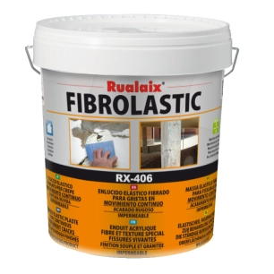 rx-406 fibrolastic - enduit-mastic fibré et granité spécial fissures vivantes 5 kg rx-406 fibrolastic - enduit-mastic fibré et g