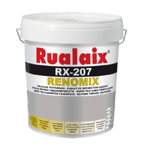 rx-207 renomix blanc - enduit façade garnissant fibré et texturé en poudre 15 kg rx-207 renomix blanc - enduit façade garnissant