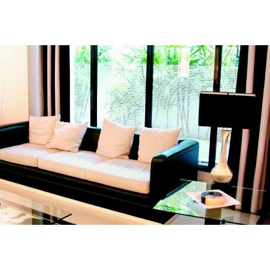 film décoratif bandes blanches de 13 mm x 6 mm de clair rouleau de 1.52 m x 10 m film décoratif bandes blanches de 13 mm x 6 mm