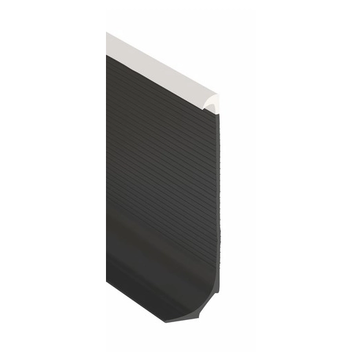 remontée de plinthes pvc souple 100x5mm 3m remontée de plinthes pvc souple 100x5mm 3m - romus