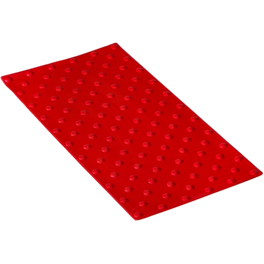 dalles podotactiles accessdal polyuréthane 840x420mm rouge ral 3020 dalles podotactiles accessdal polyuréthane 840x420mm rouge r