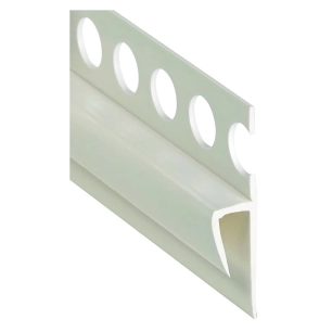 arrêt de sols faïence pvc blanc 2.44 m arrêt de sols faïence pvc blanc 2.44 m - romus