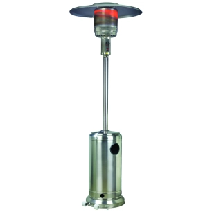 chauffage gaz parasol inox 12kw chauffage gaz parasol inox 12kw - romus