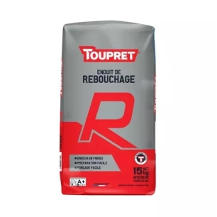 toupret r enduit de rebouchage fibré poudre sac 5 kg toupret r enduit de rebouchage fibré poudre sac 5 kg - toupret