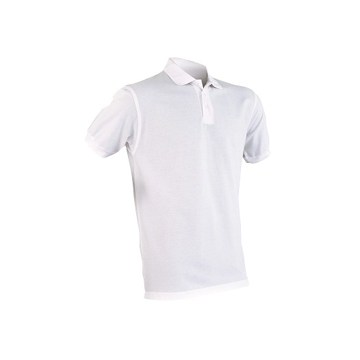 polo manches courtes blanc polo manches courtes blanc - vepro