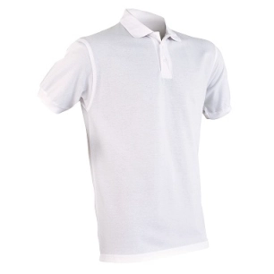 polo manches courtes blanc polo manches courtes blanc - vepro