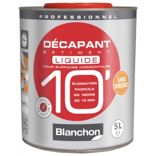 5 décapant bâtiment liquide 10' sans rinçage décapant bâtiment liquide 10' sans rinçage - blanchon