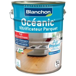 océanic vitrificateur polyuréthane acrylique air protect 5l océanic vitrificateur polyuréthane acrylique air protect 5l - blanch