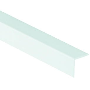 Cornière d'angle ROMUS PVC rigide blanc 30x30mm - ROMUS