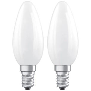 led flamme filament e14 3.4w foid boite de 2 - ledvance gp