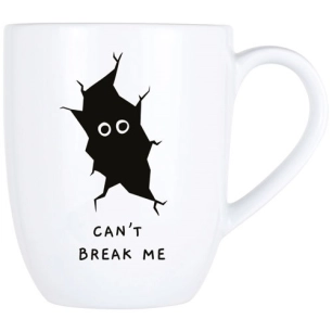 cosy mug 53cl can't break me d9,8xh11,9cm - cosy et trendy billiet
