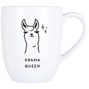 cosy mug 53cl drama queen d9,8xh11,9cm - cosy et trendy billiet