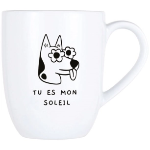 cosy mug 53cl tu es mon soleil d9,8xh11,9cm - cosy et trendy billiet