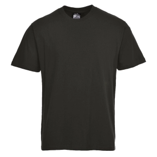 es1 essential t-shirt s/s - taille xs - noir - portwest
