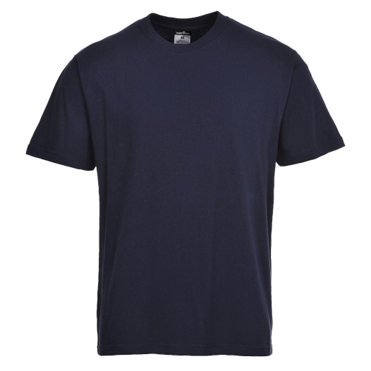 es1 essential t-shirt s/s - taille xxxl - marine - portwest