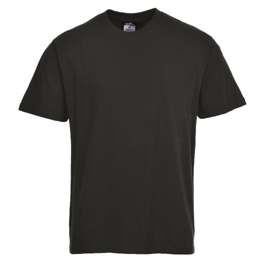 es1 essential t-shirt s/s - taille 4xl - noir - portwest