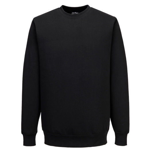 es1 essential sweatshirt - taille s - noir - portwest